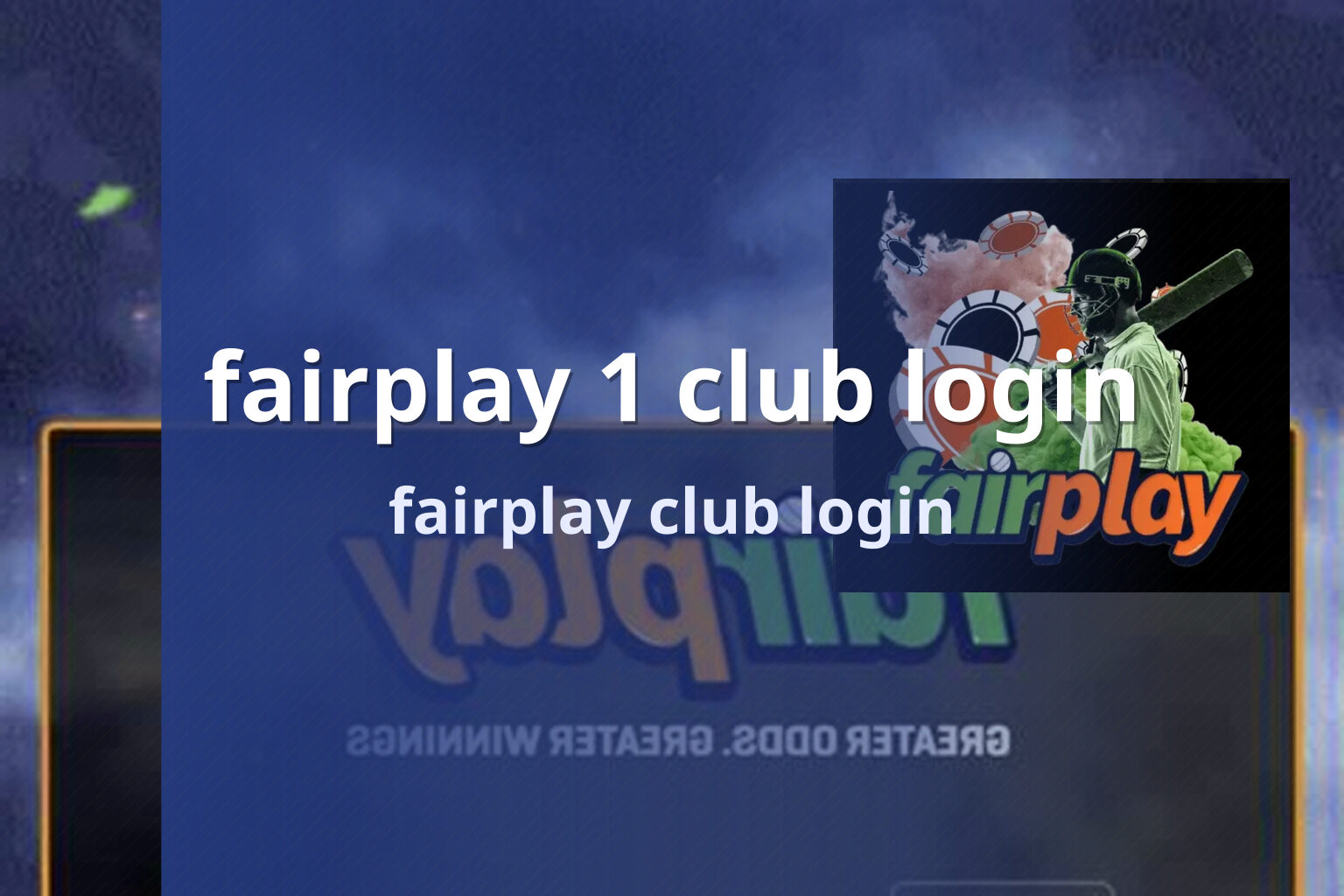 fairplay 1 club login - gaming_brand