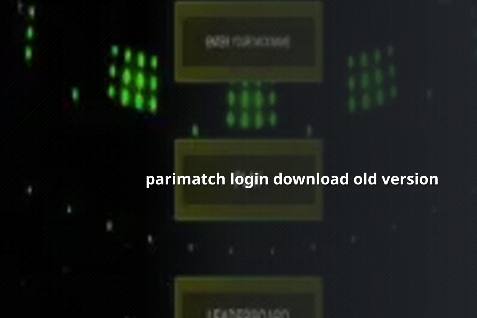 parimatch login download old version - gaming_brand