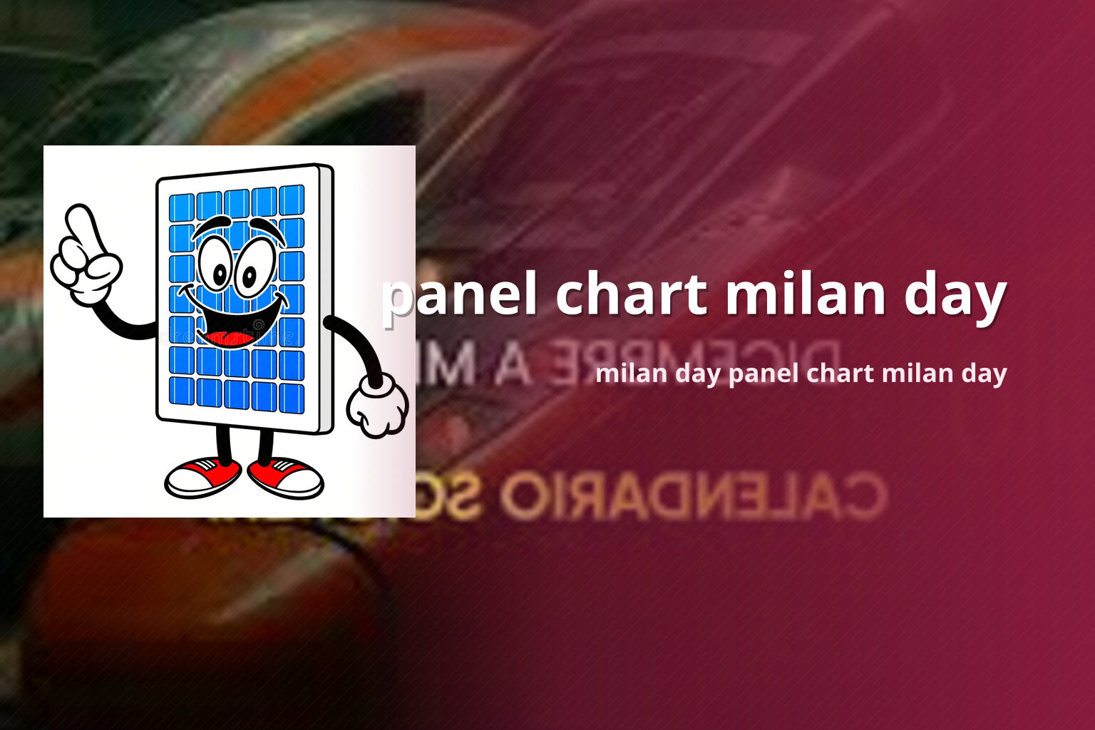 panel chart milan day - matka_satta