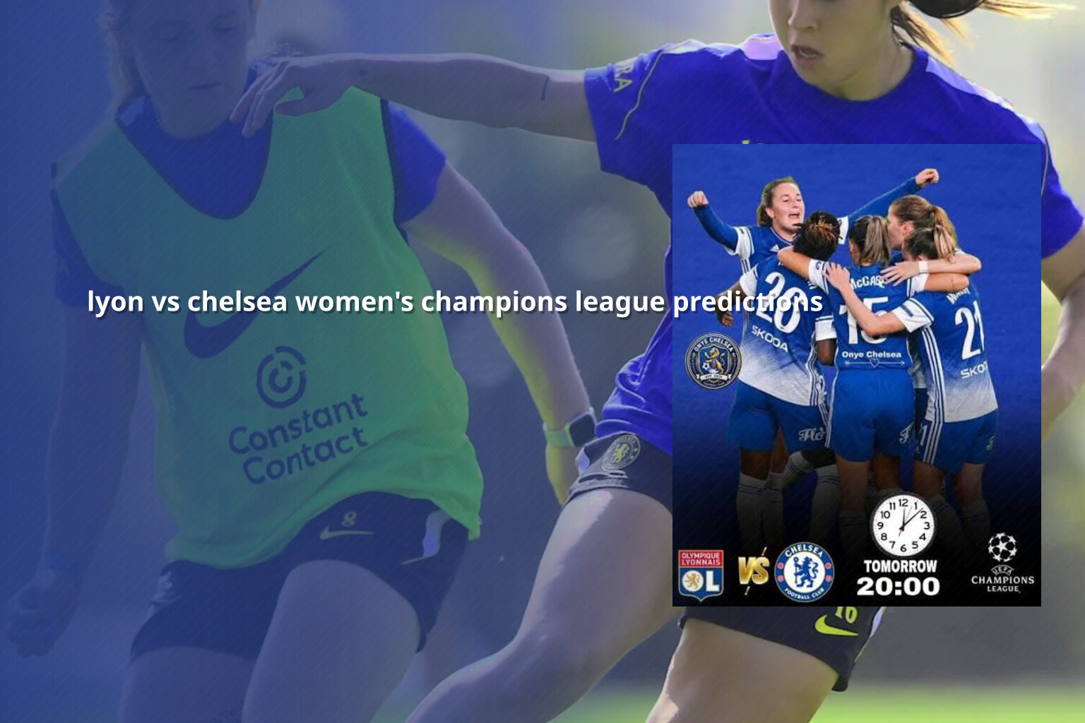lyon vs chelsea women's champions league predictions - sportsbook