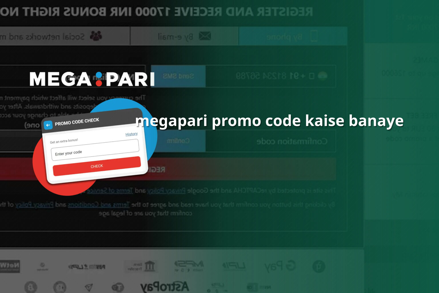 megapari promo code kaise banaye - gaming_brand