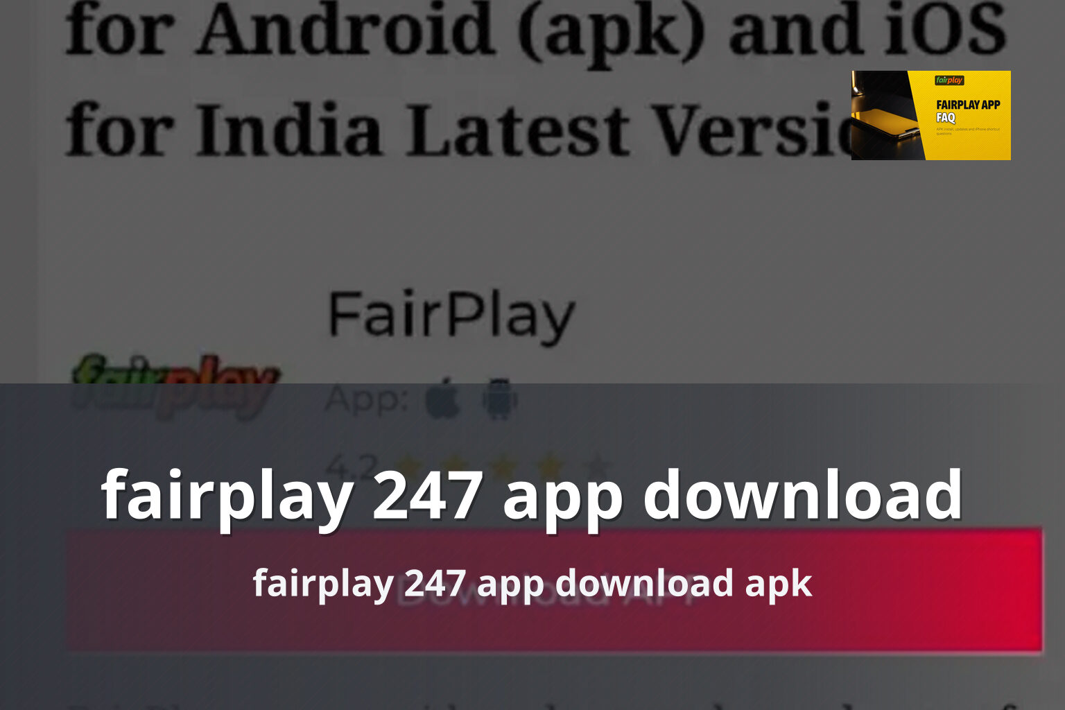 fairplay 247 app download fairplay 247 app download apk