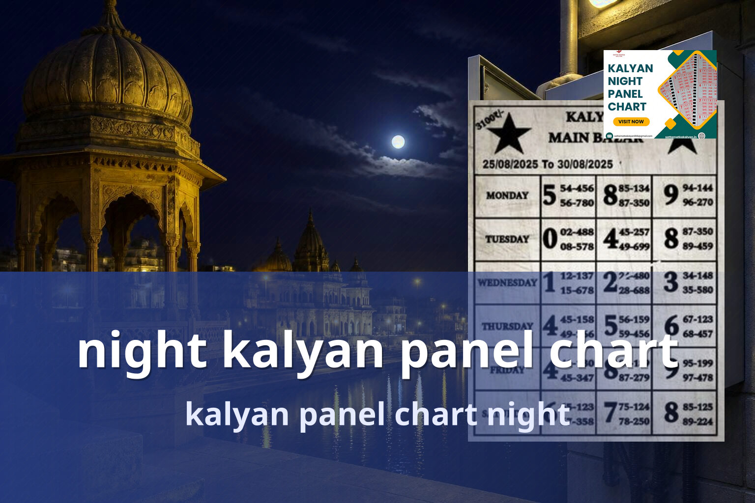 night kalyan panel chart - matka_satta