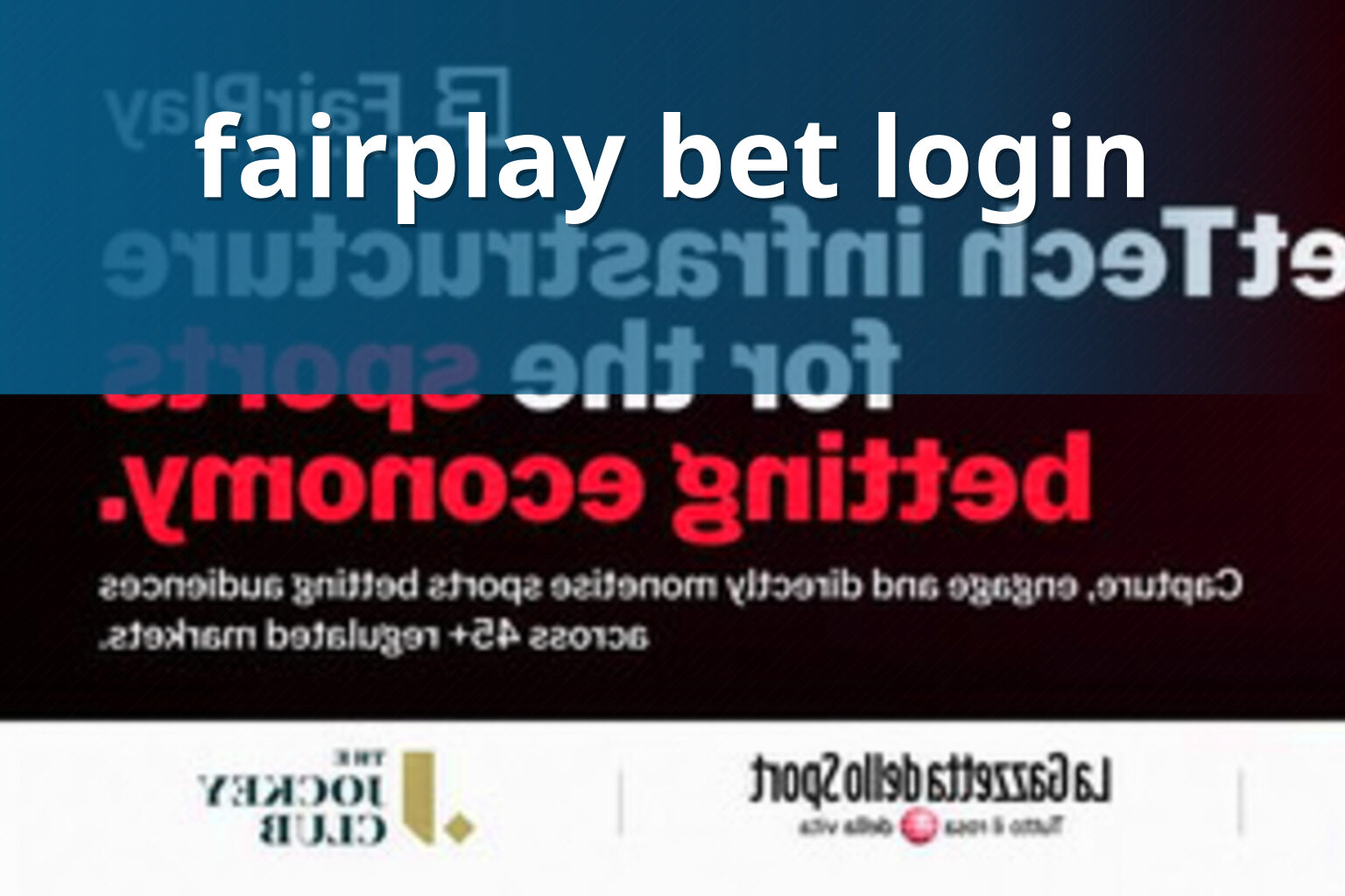 fairplay bet login - gaming_brand