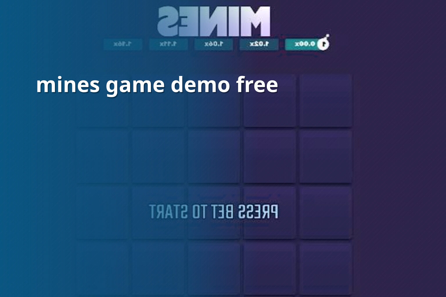 mines game demo free - mines_game