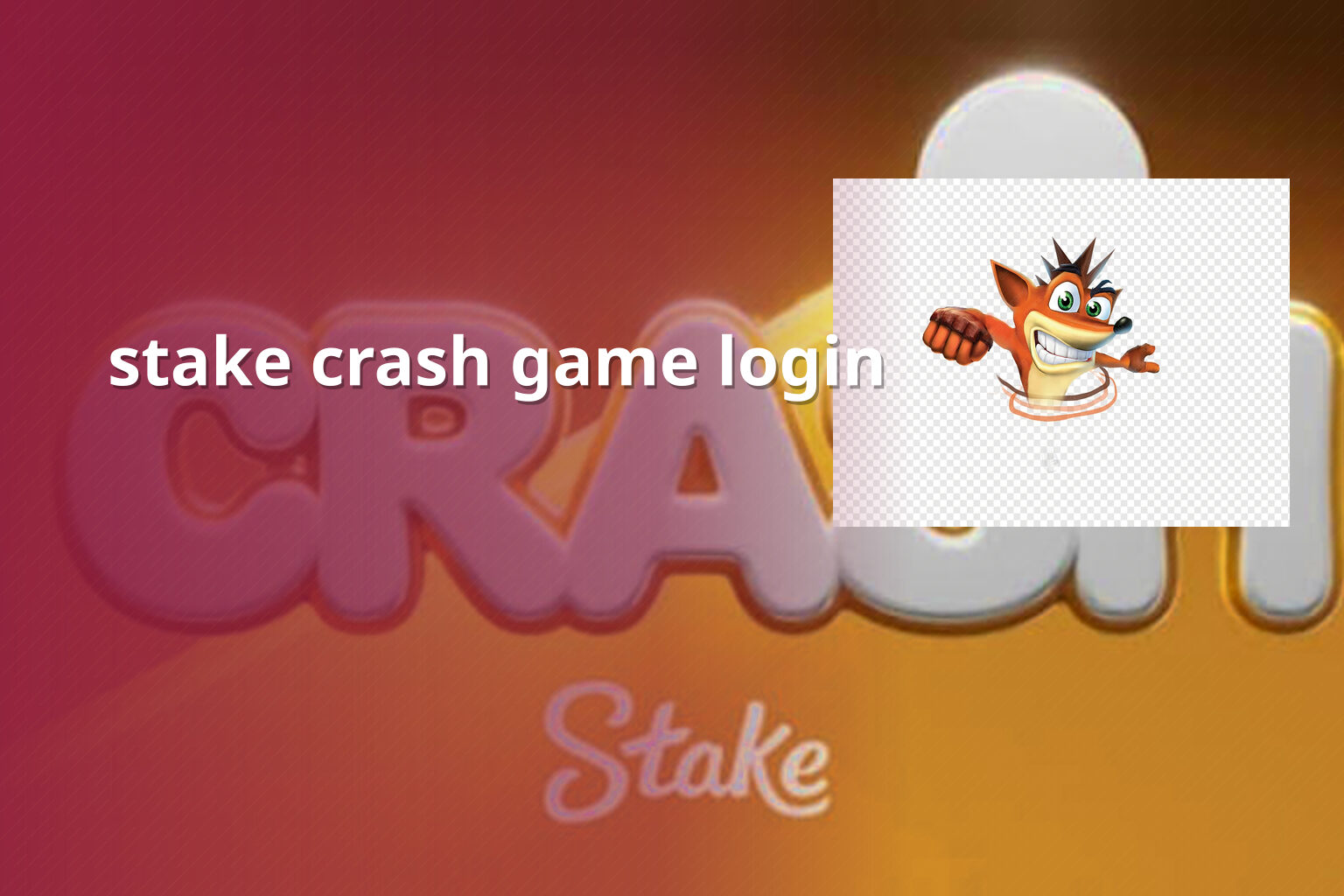 stake crash game login - gaming_brand