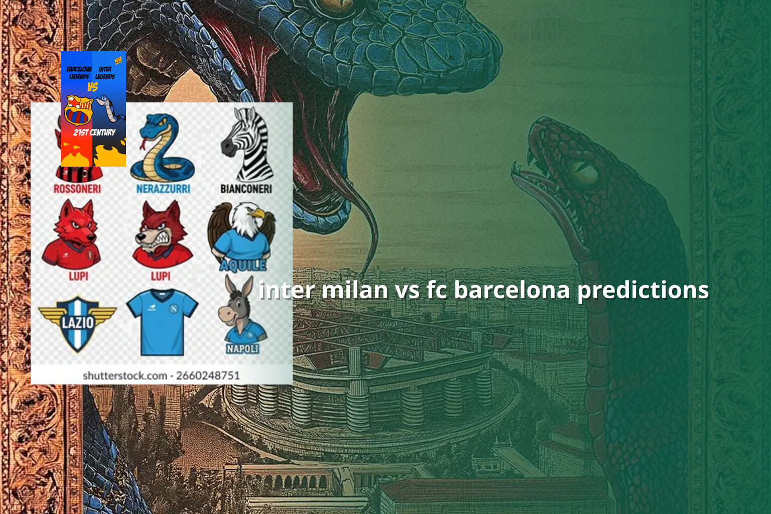 inter milan vs fc barcelona predictions - sportsbook