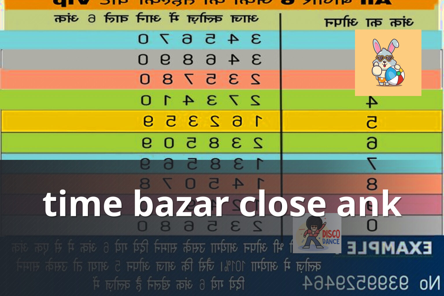 time bazar close ank - matka_satta