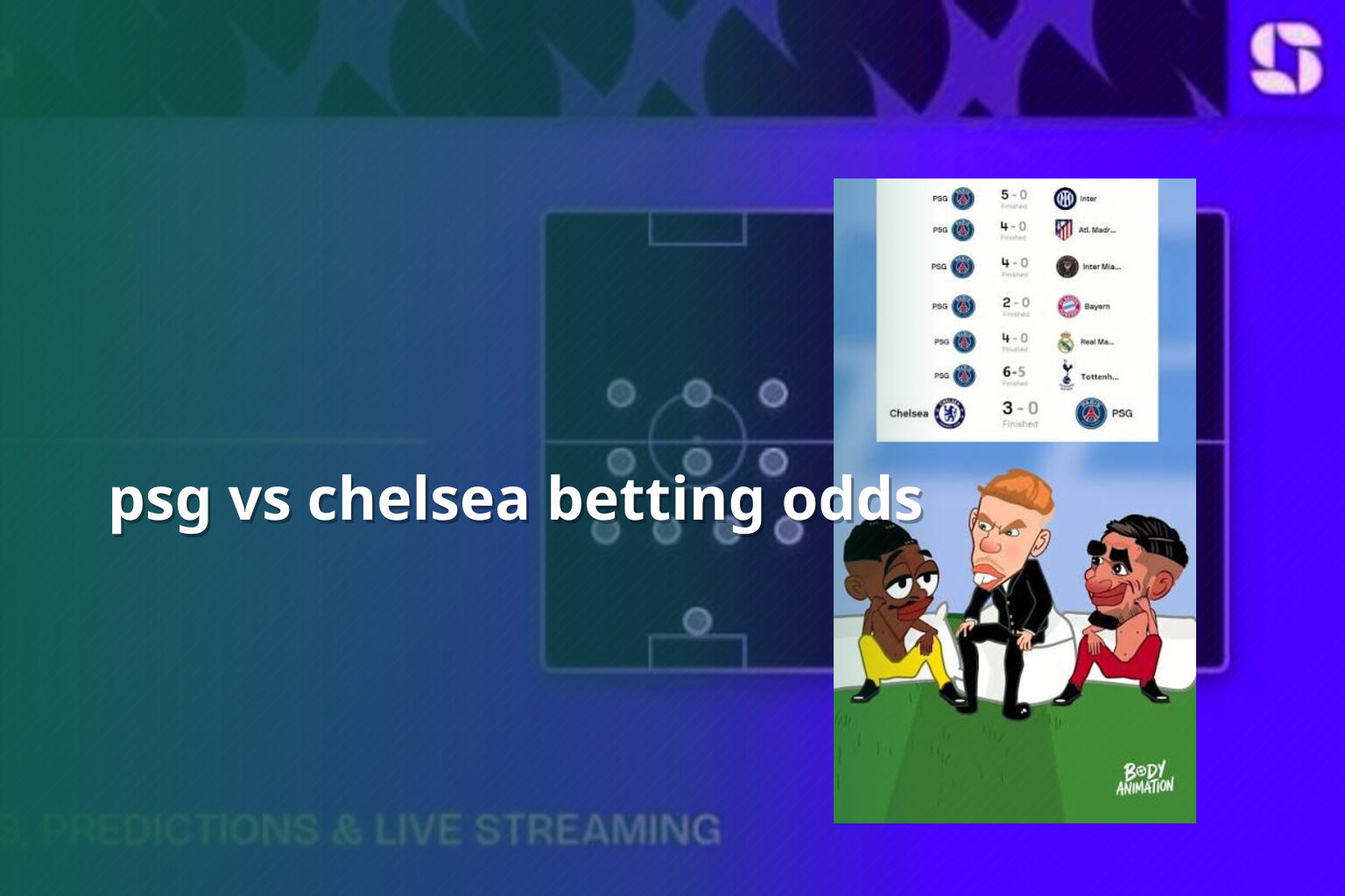 psg vs chelsea betting odds - online gaming