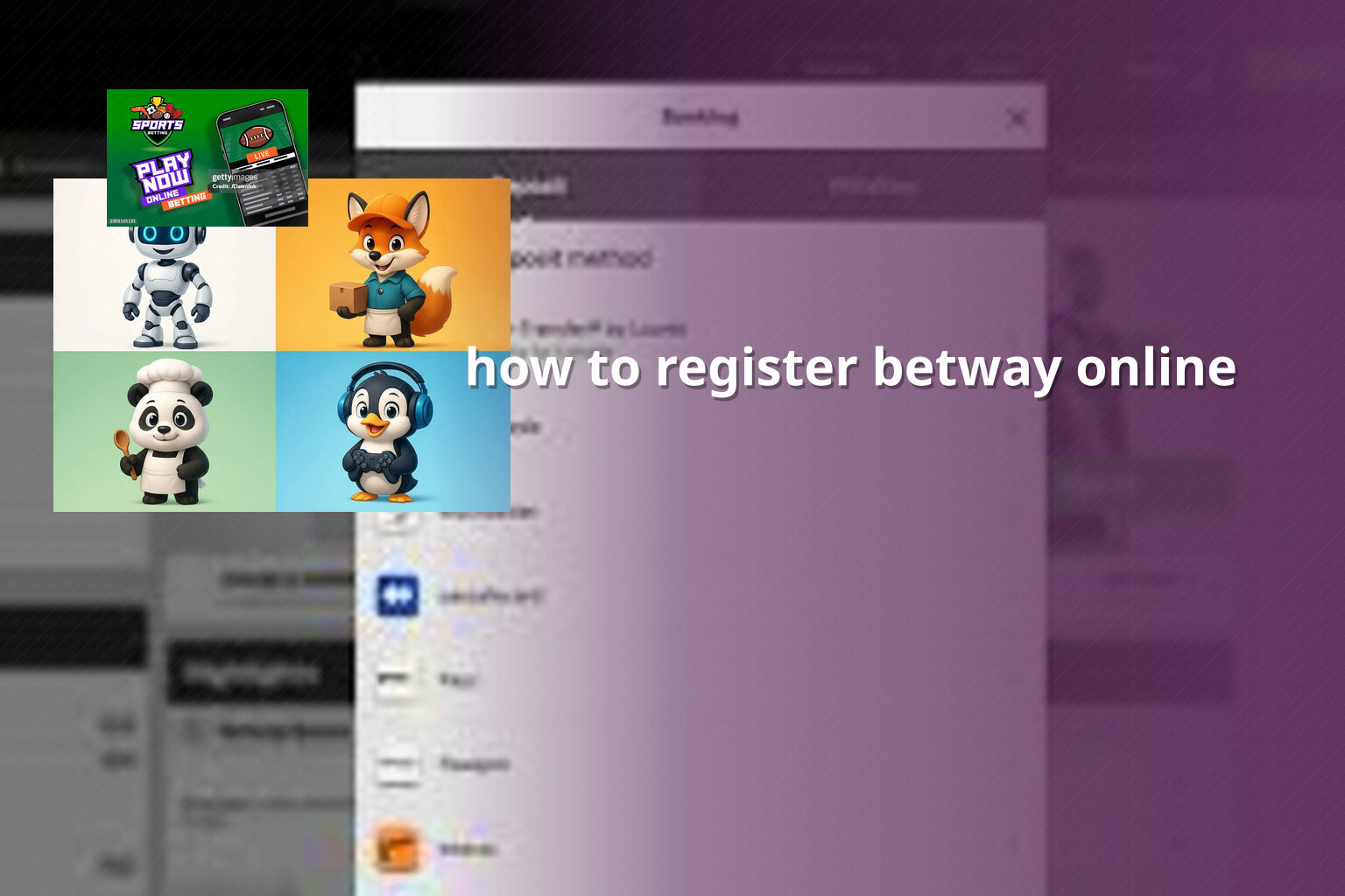 how to register betway online - online_gaming