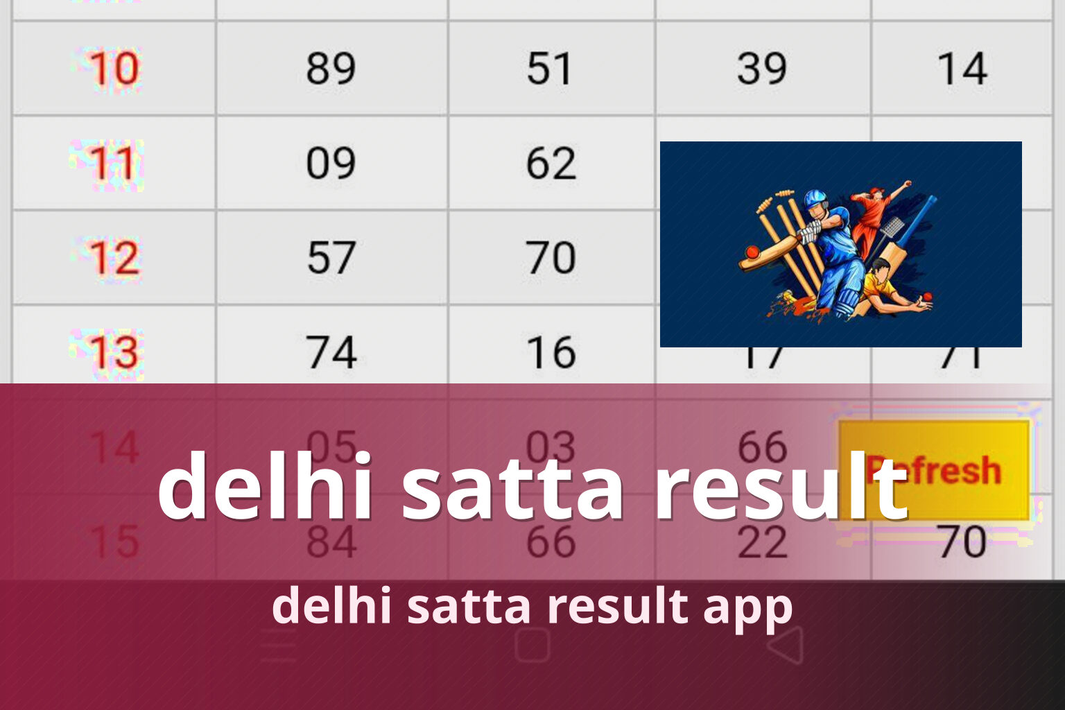 delhi satta result delhi satta result app