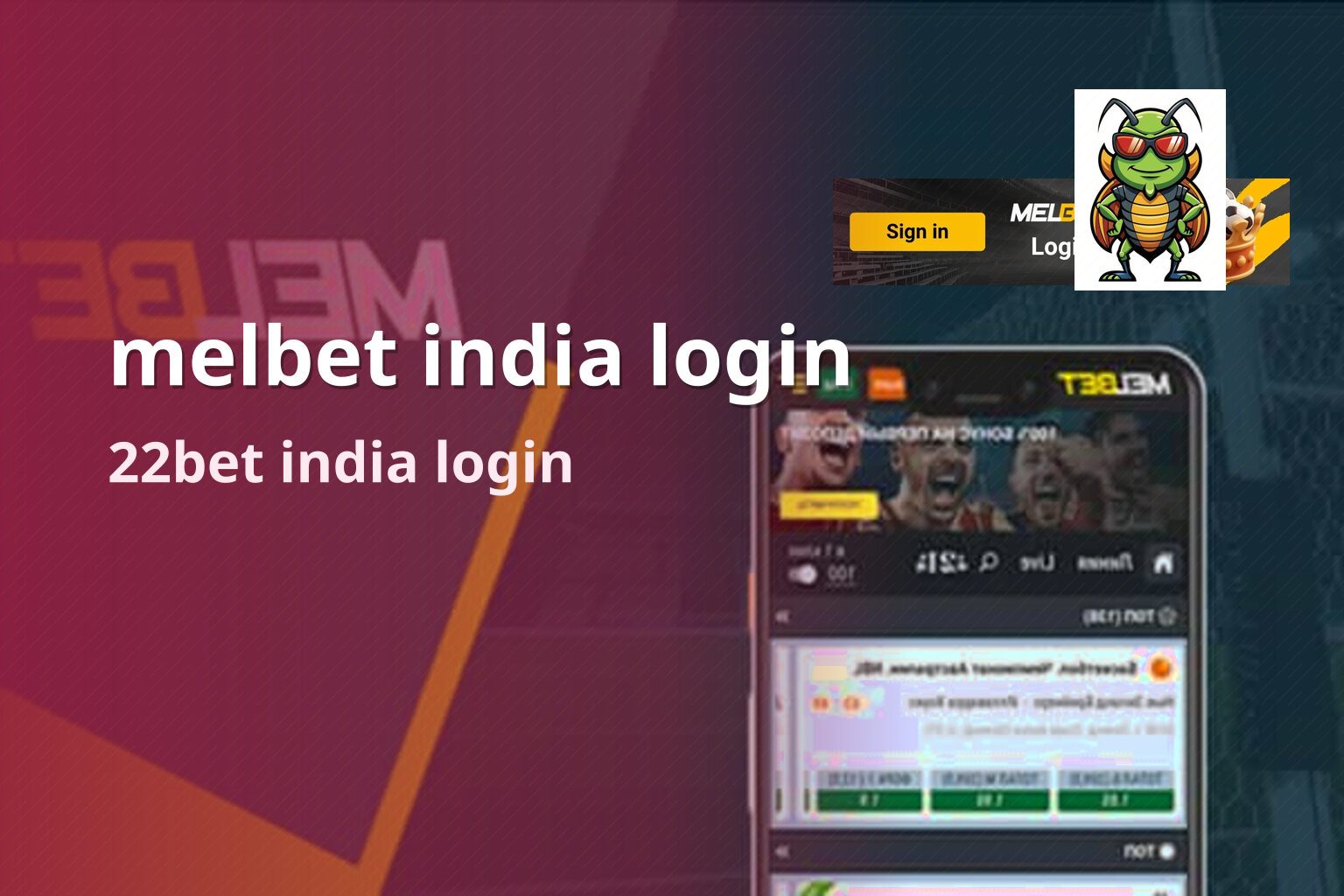 melbet india login 22bet india login