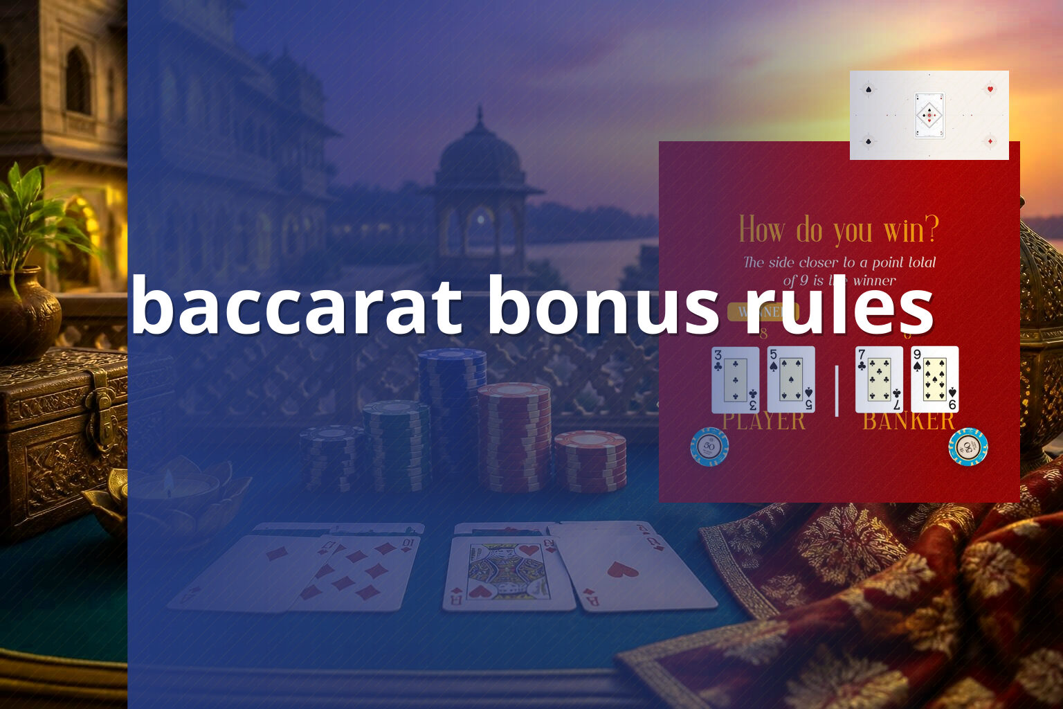 baccarat bonus rules - casino
