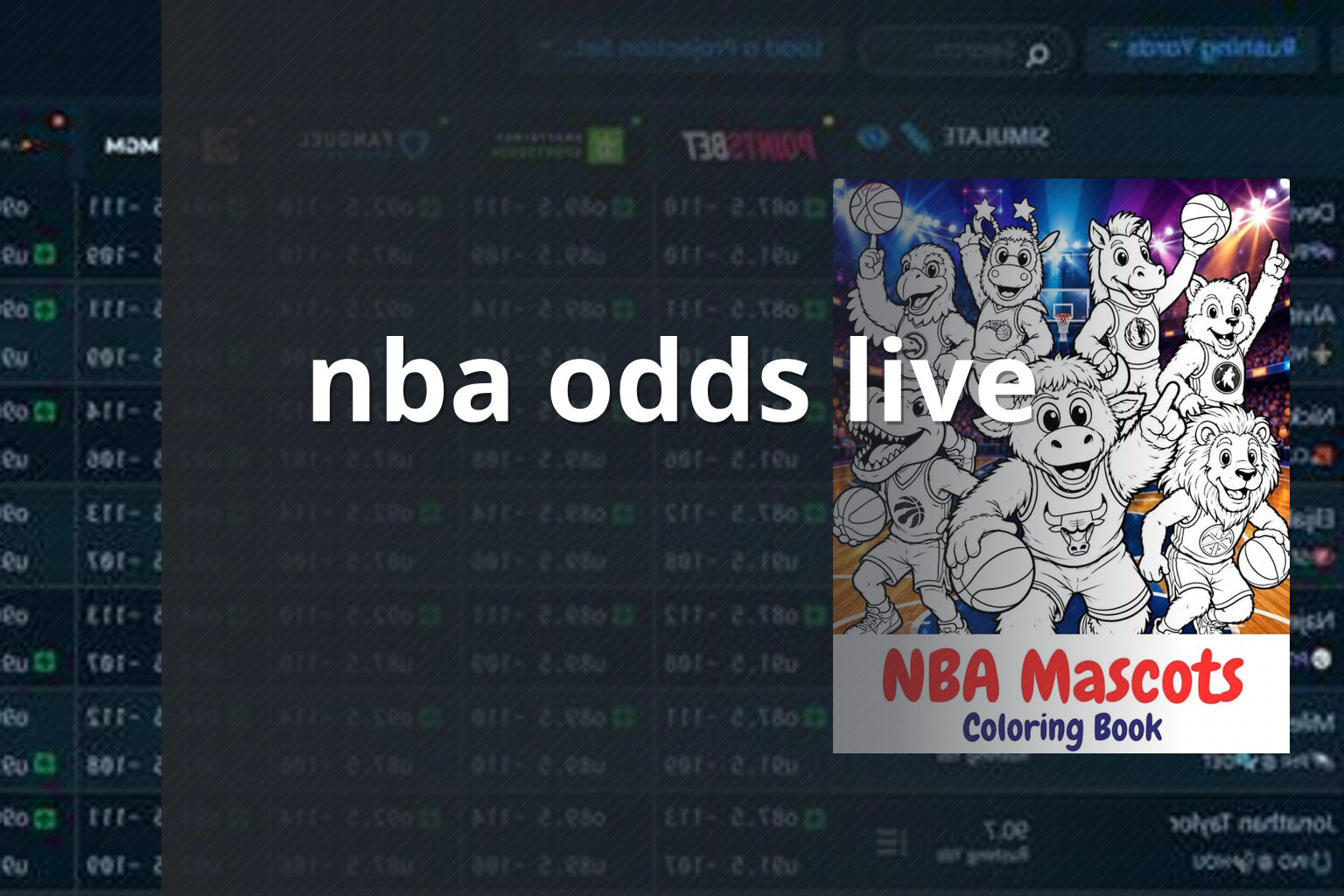 nba odds live - sportsbook