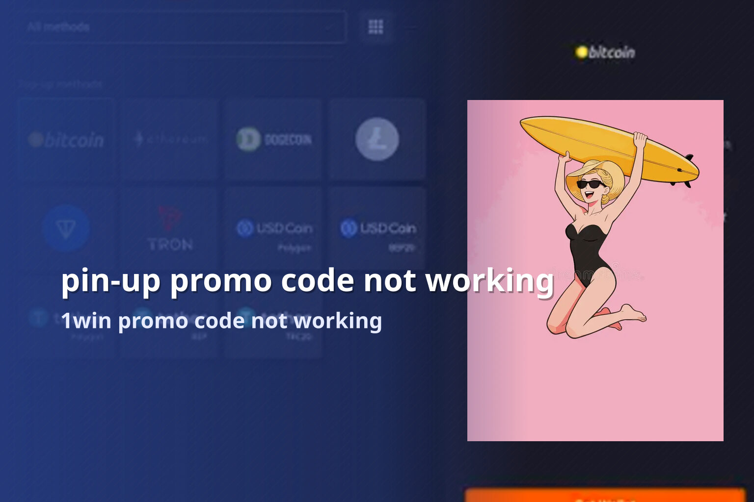 pin-up promo code not working - gaming_brand