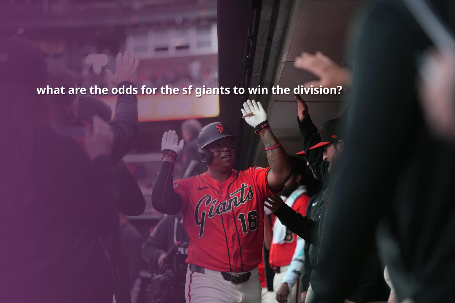 what are the odds for the sf giants to win the division? - sportsbook