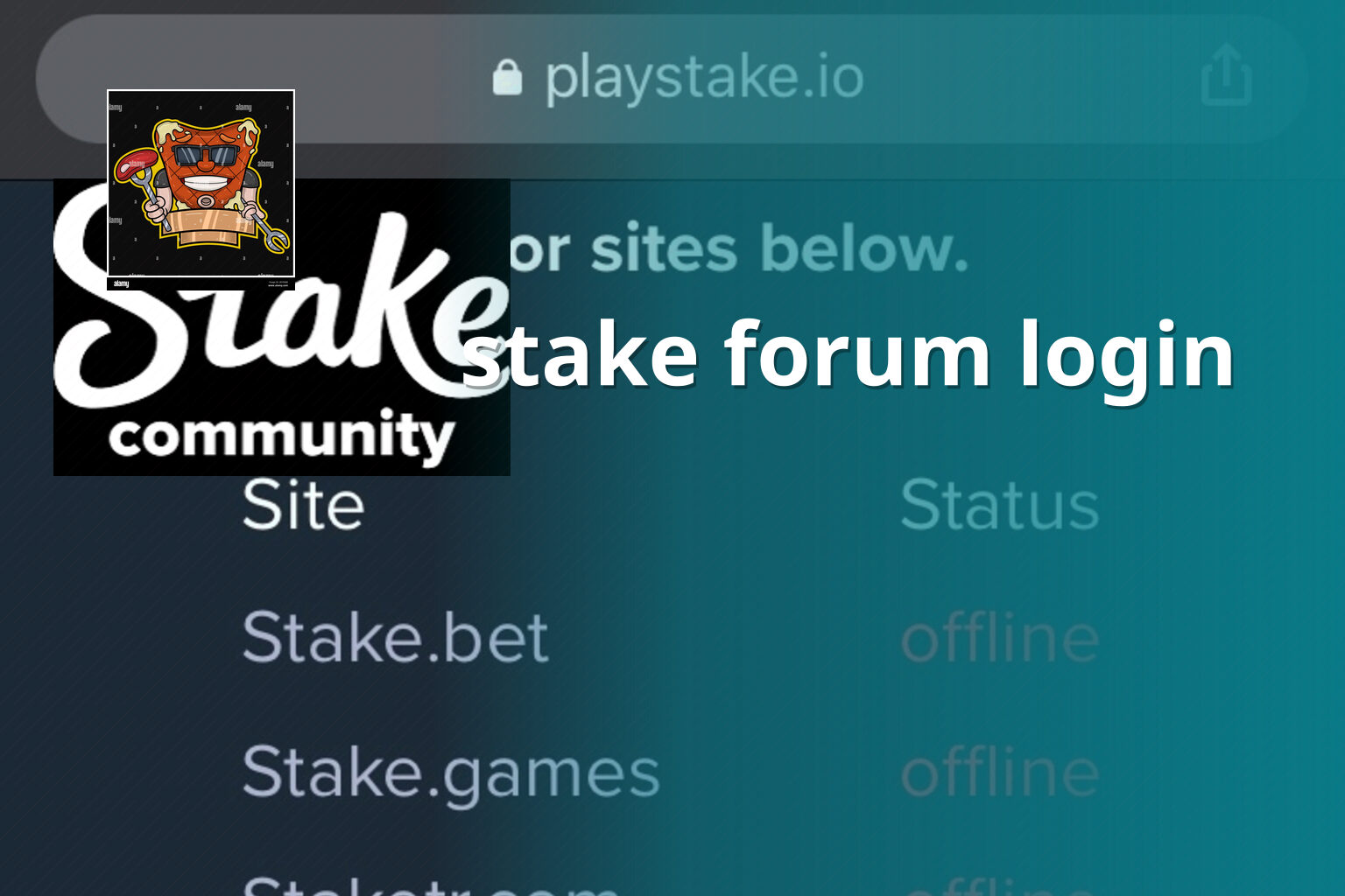 stake forum login - gaming_brand