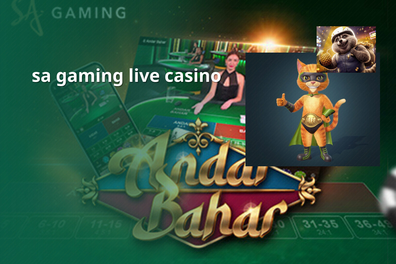 sa gaming live casino - slots