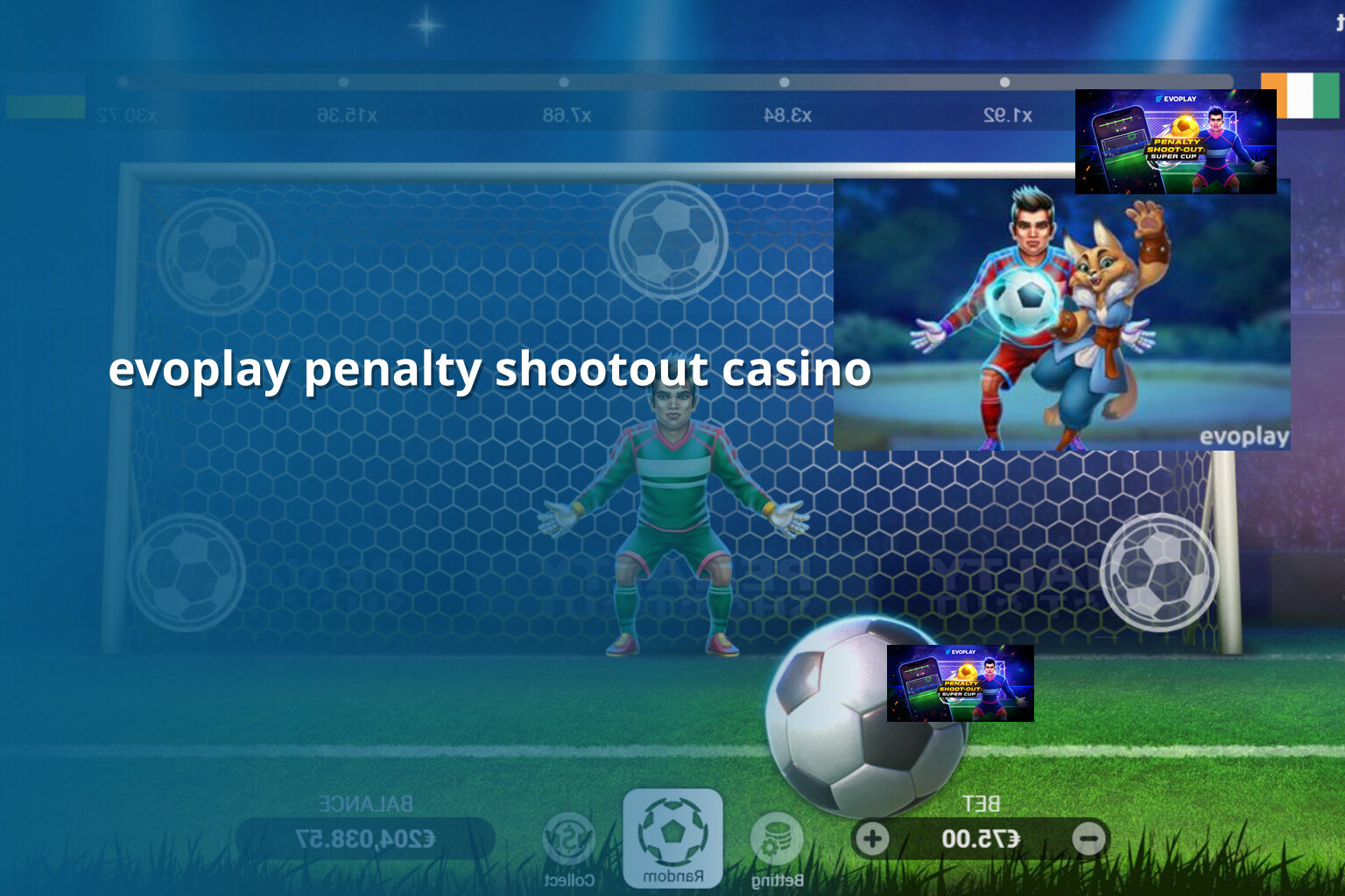 evoplay penalty shootout casino - slots