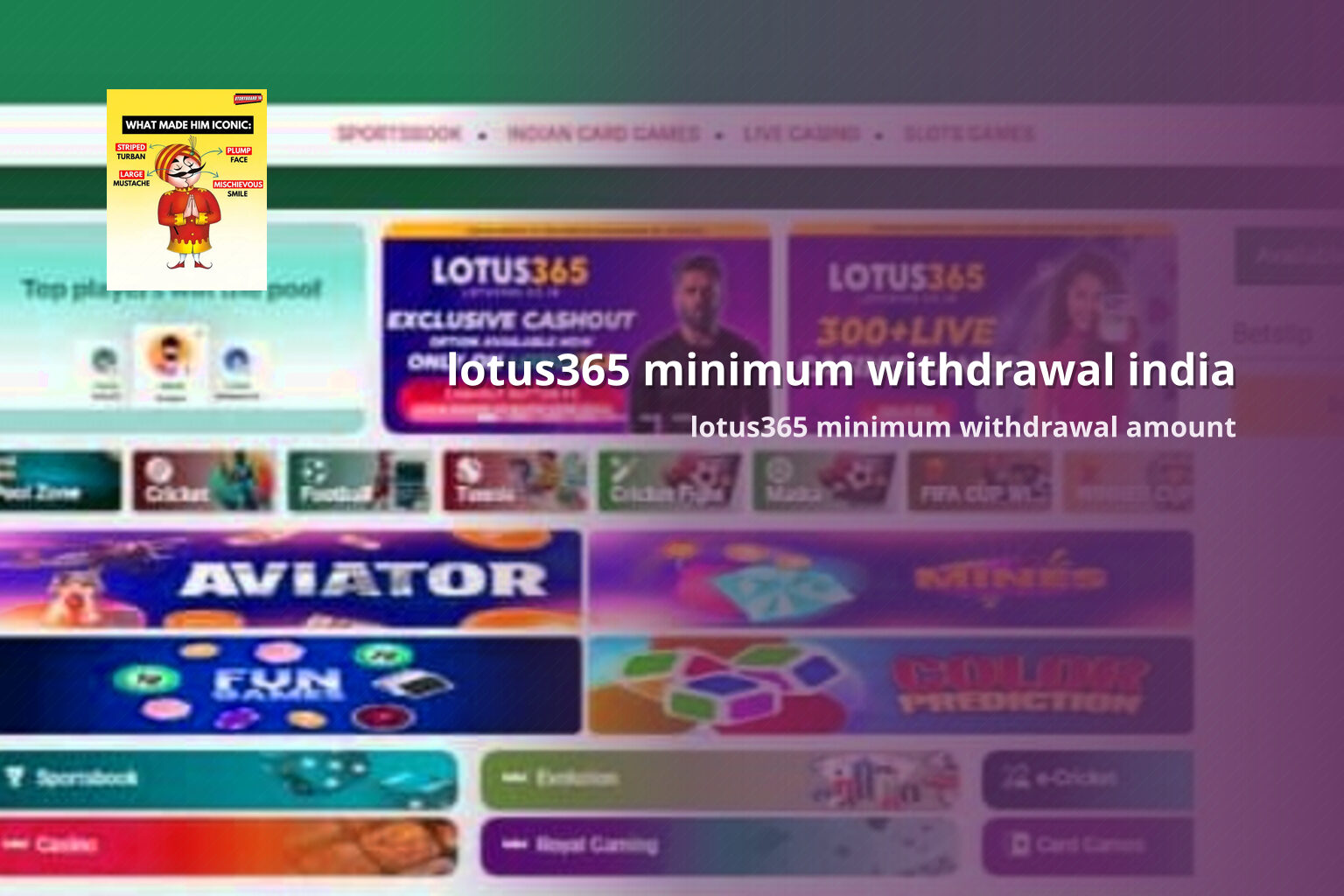 lotus365 minimum withdrawal india lotus365 minimum withdrawal amount