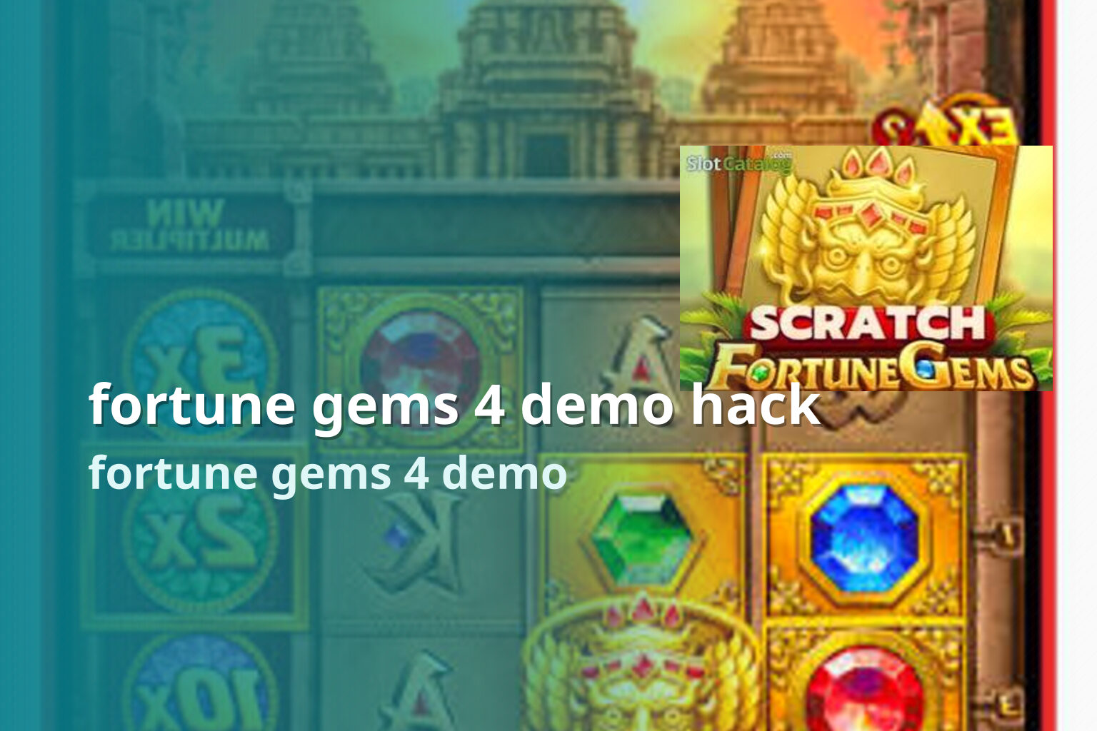 fortune gems 4 demo hack fortune gems 4 demo