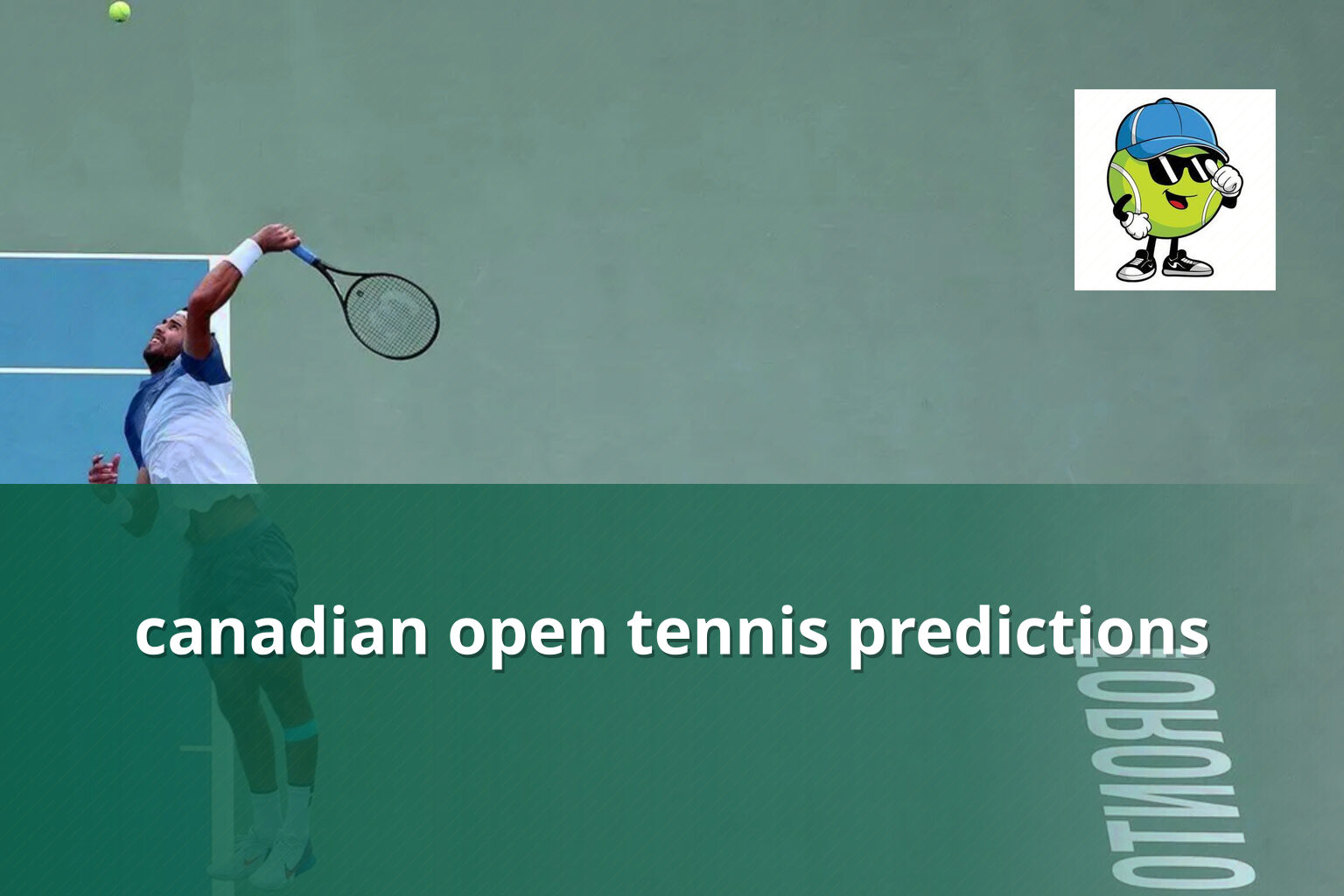 canadian open tennis predictions - sportsbook