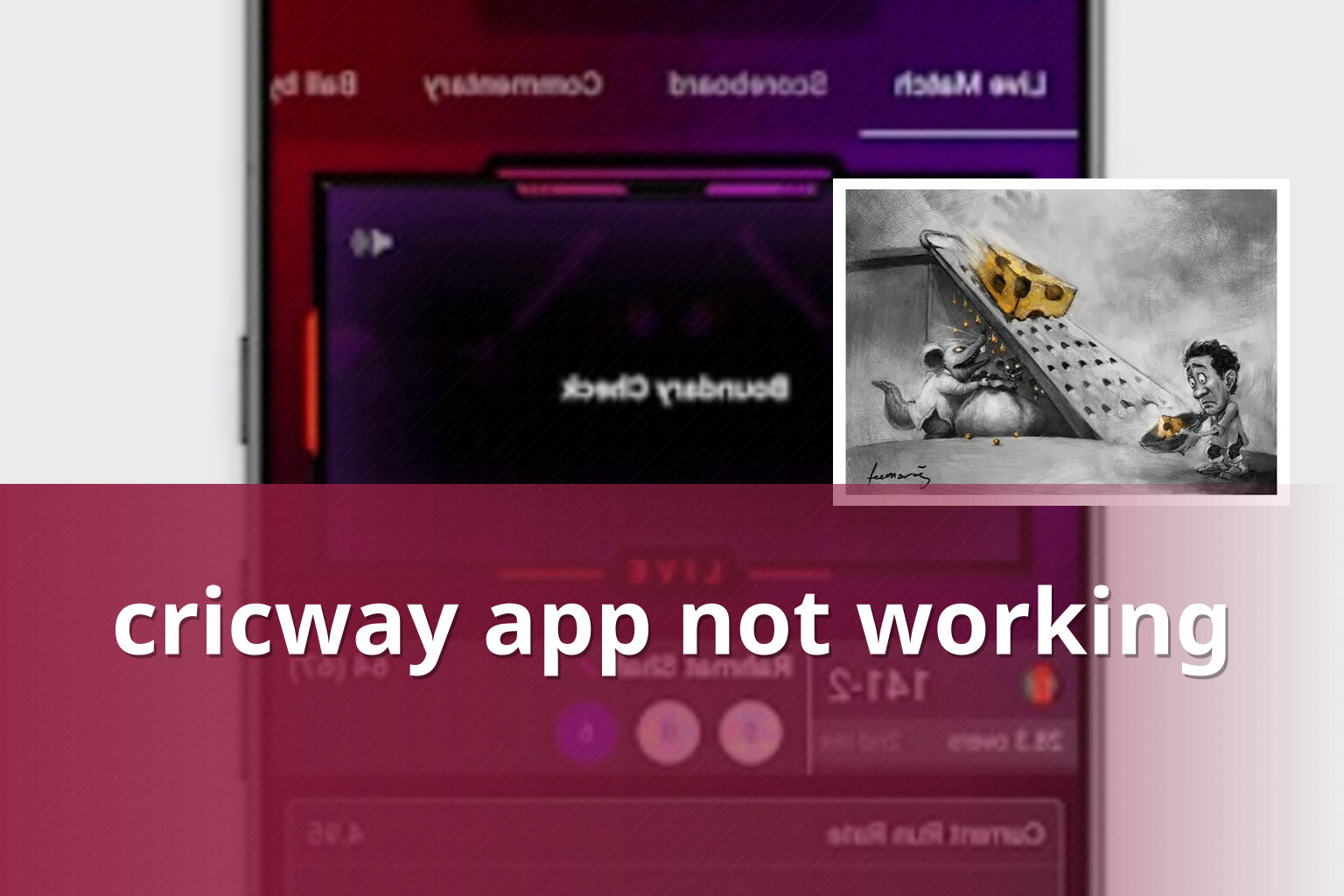 cricway app not working - gaming_brand