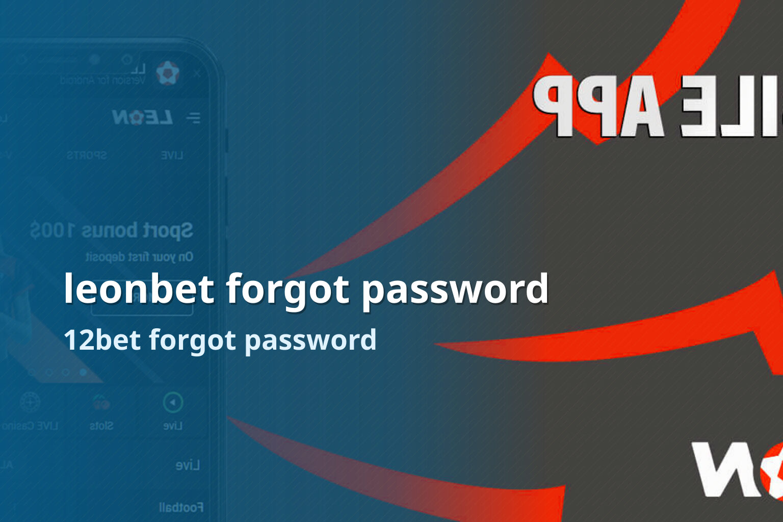 leonbet forgot password - gaming_brand