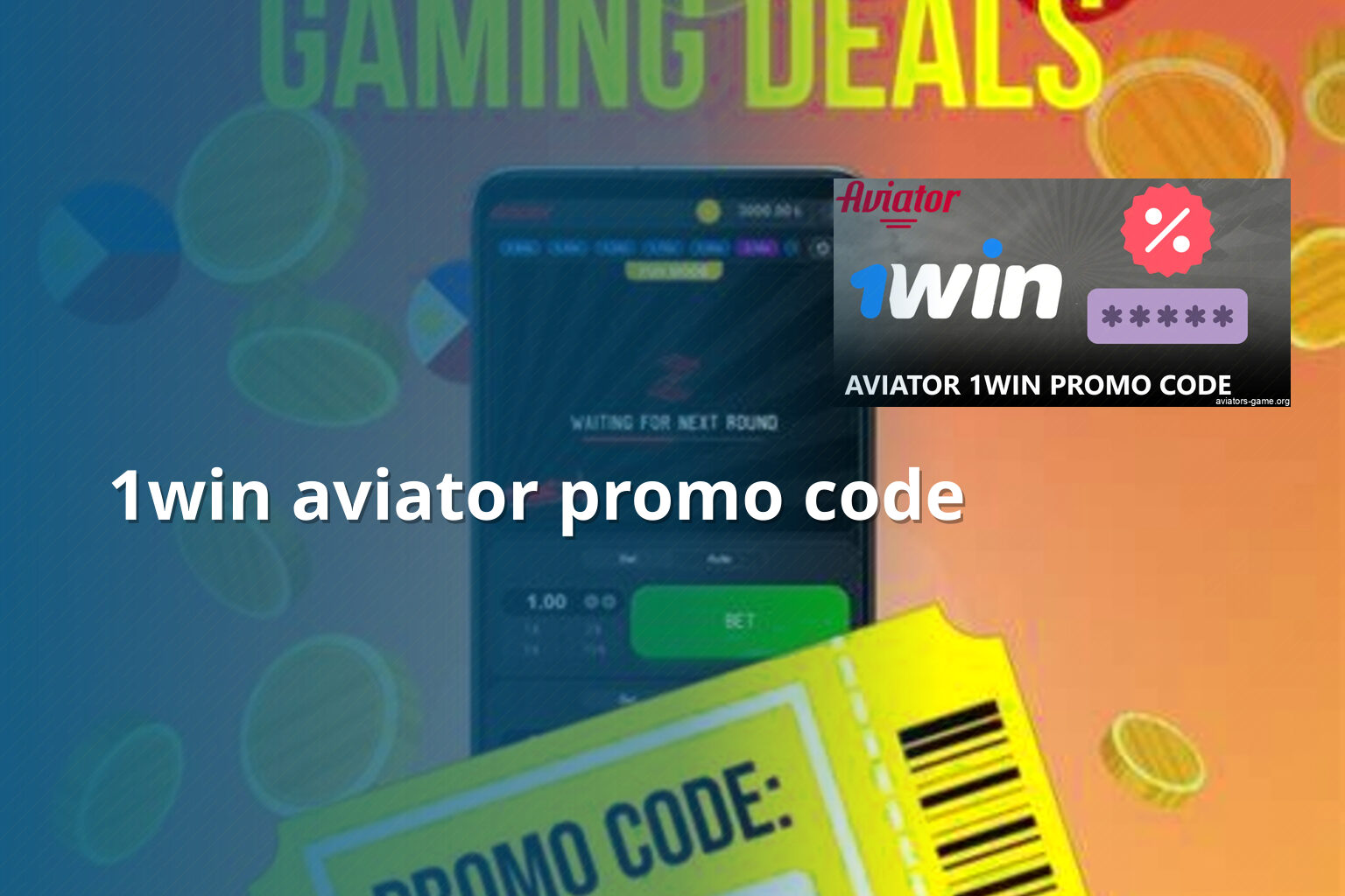 1win aviator promo code - gaming_brand