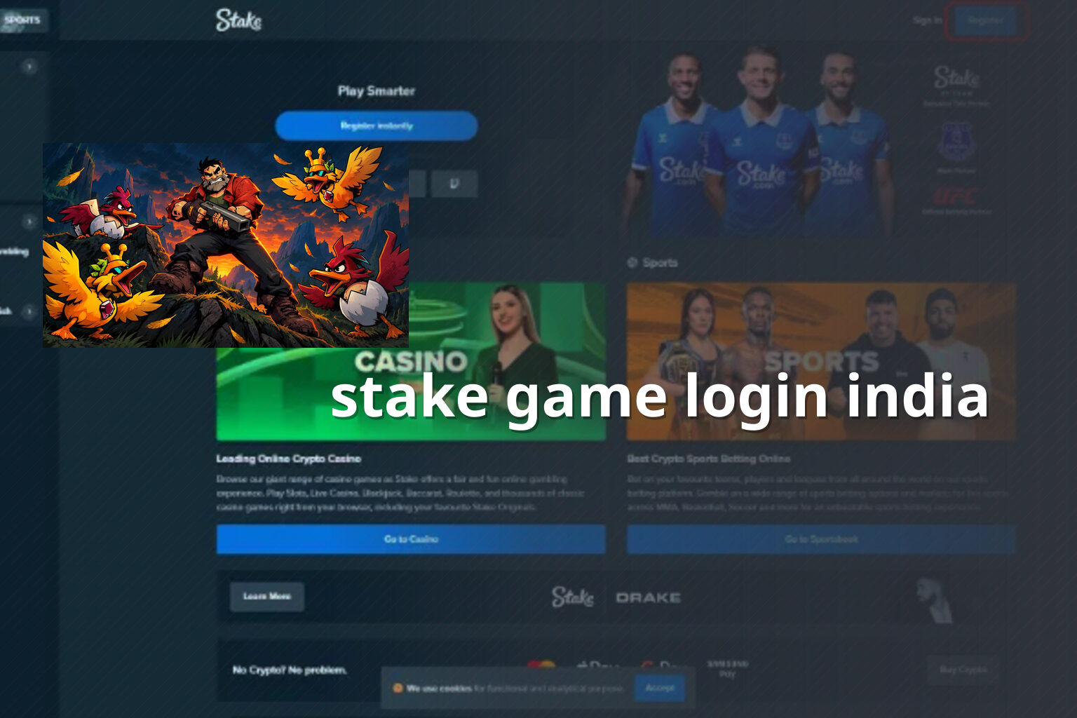 stake game login india - gaming_brand