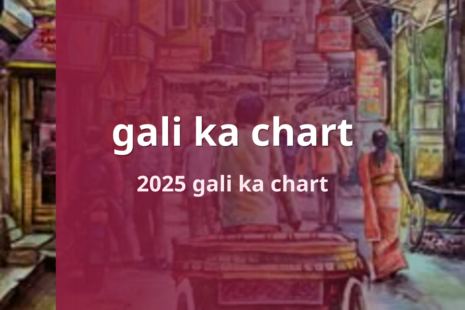 gali ka chart 2025 gali ka chart