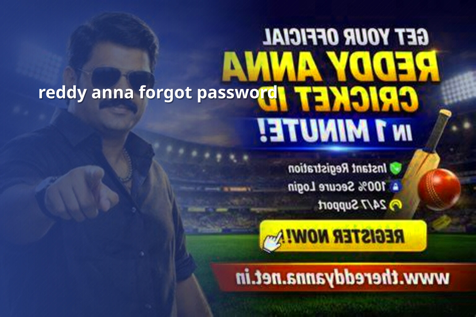 reddy anna forgot password - gaming_brand