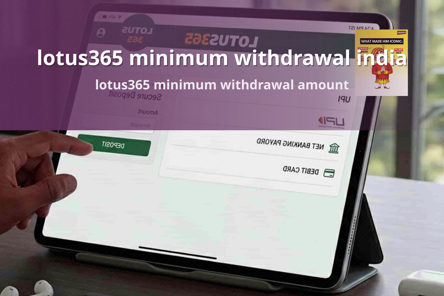 lotus365 minimum withdrawal india - gaming_brand