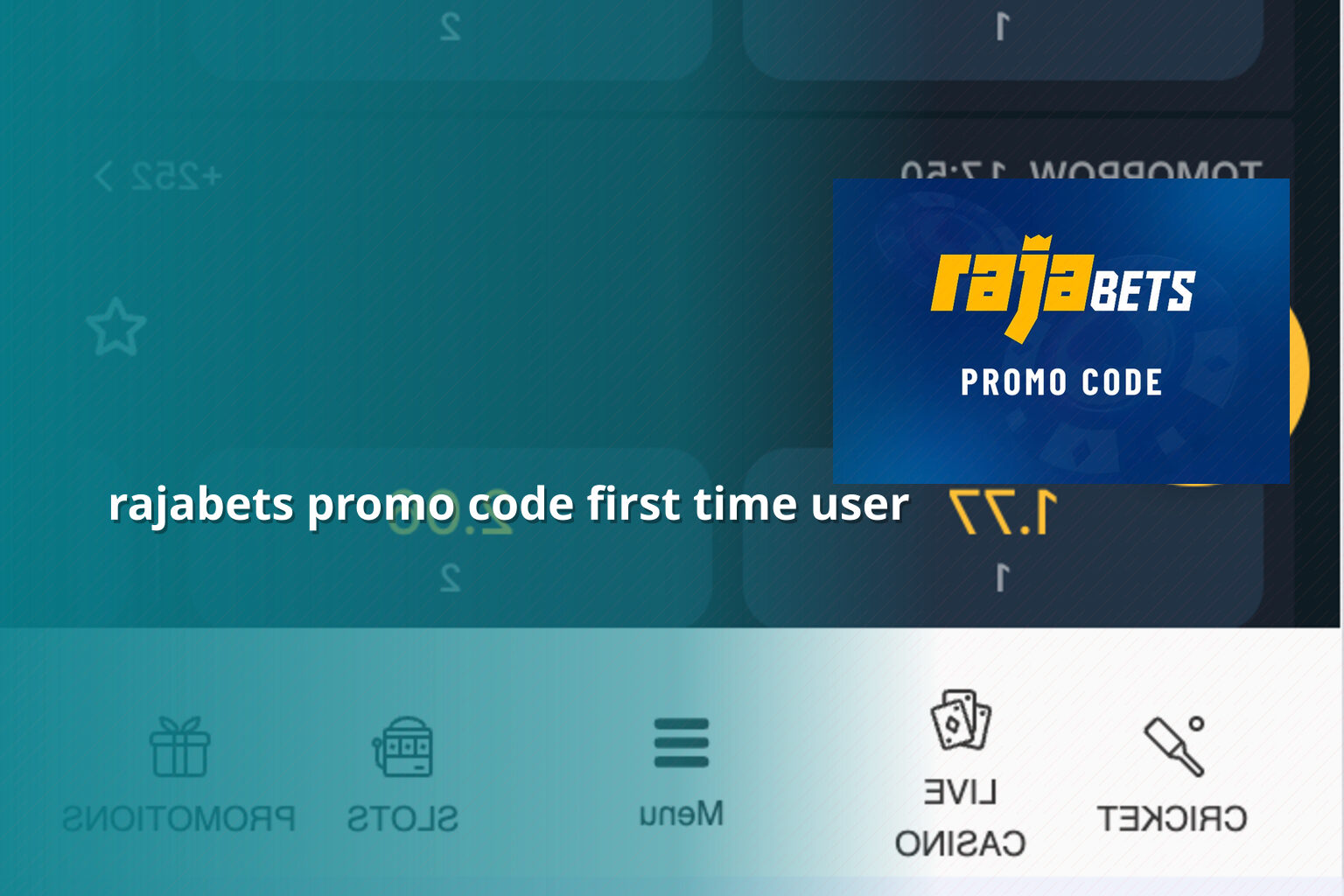 rajabets promo code first time user - gaming_brand