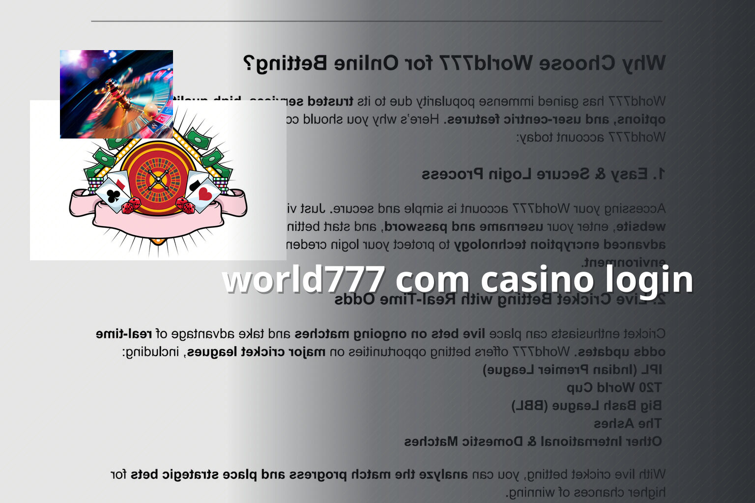 world777 com casino login - gaming_brand