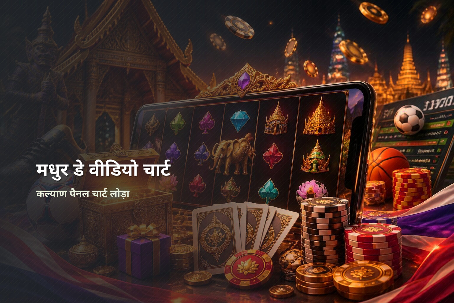 मधुर डे वीडियो चार्ट कल्याण पैनल चार्ट लोड़ा