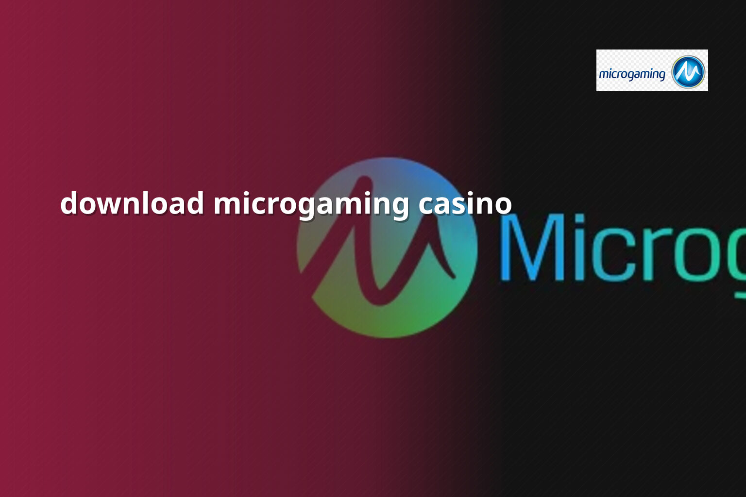 download microgaming casino - casino