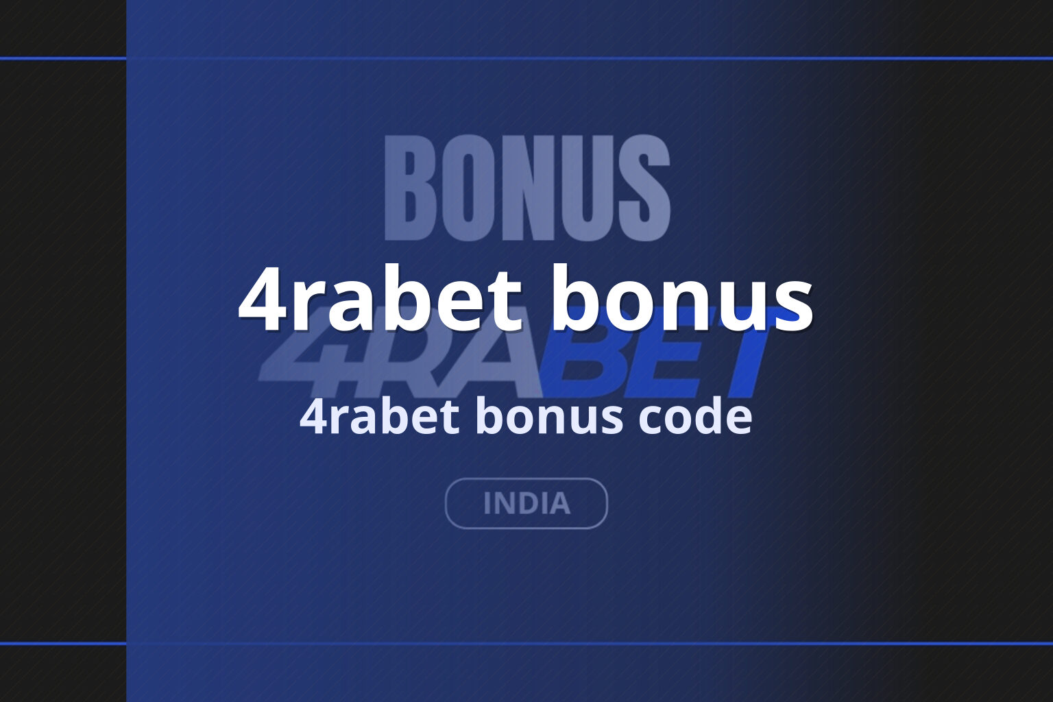 4rabet bonus - gaming_brand