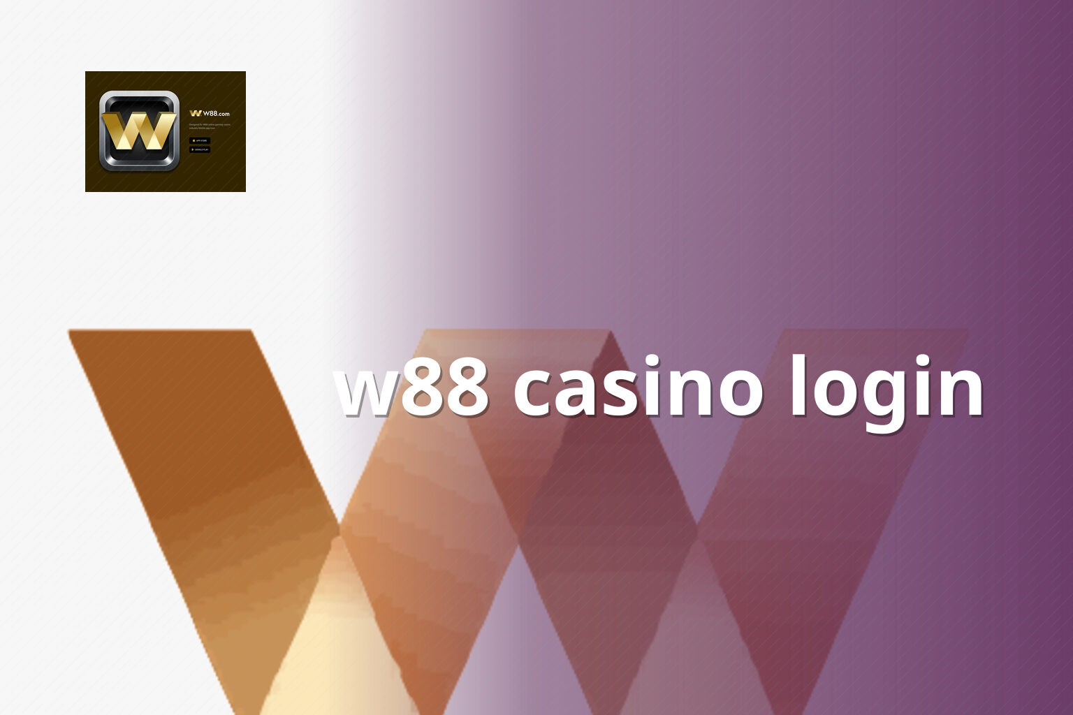w88 casino login - gaming_brand