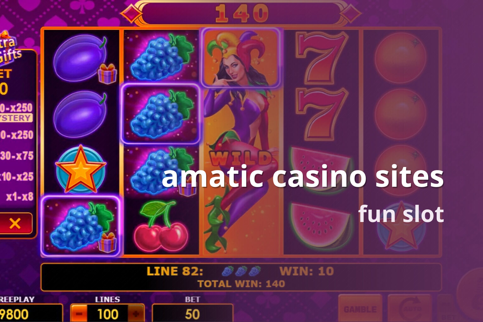 amatic casino sites fun slot