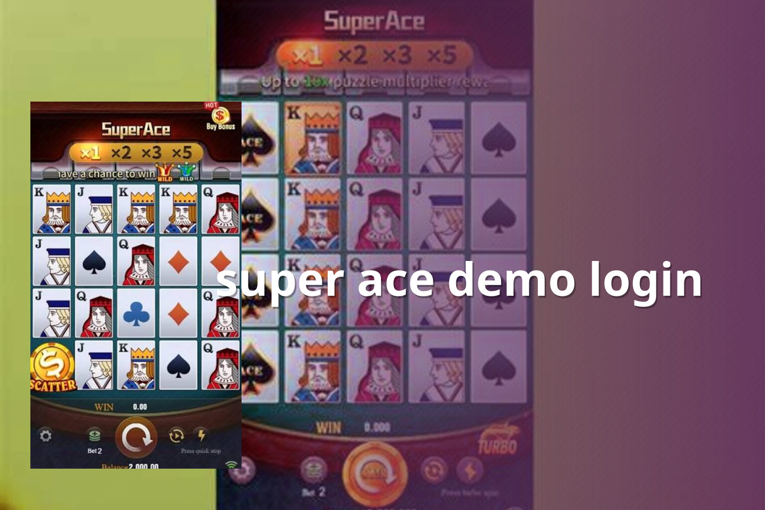 super ace demo login - slots