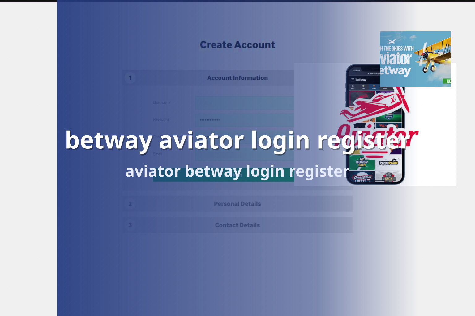 betway aviator login register aviator betway login register