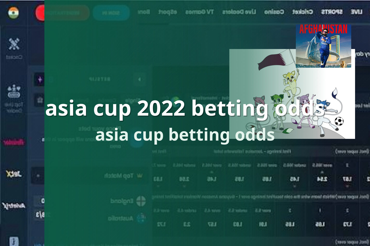 asia cup 2022 betting odds asia cup betting odds