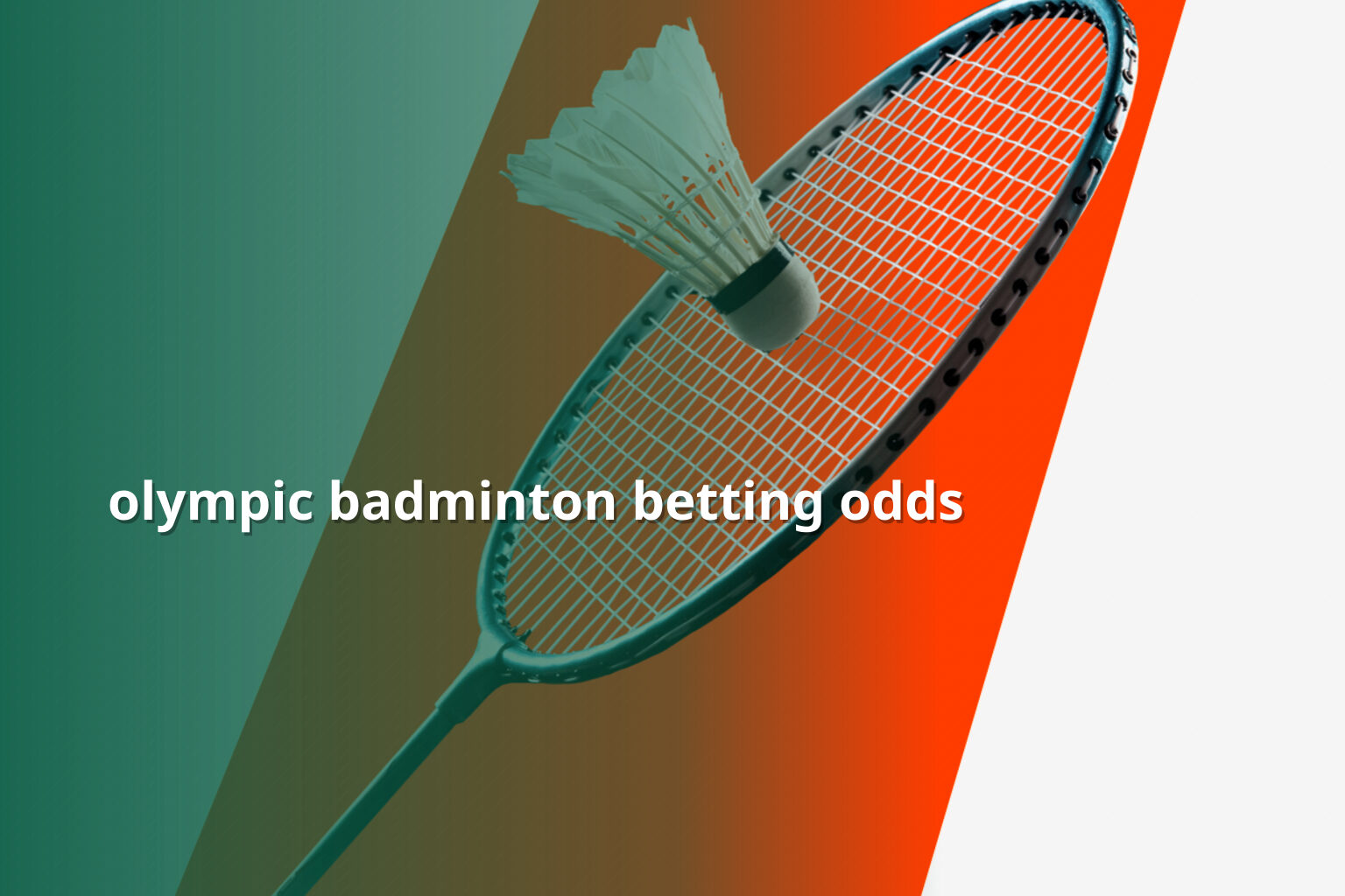 olympic badminton betting odds - sportsbook