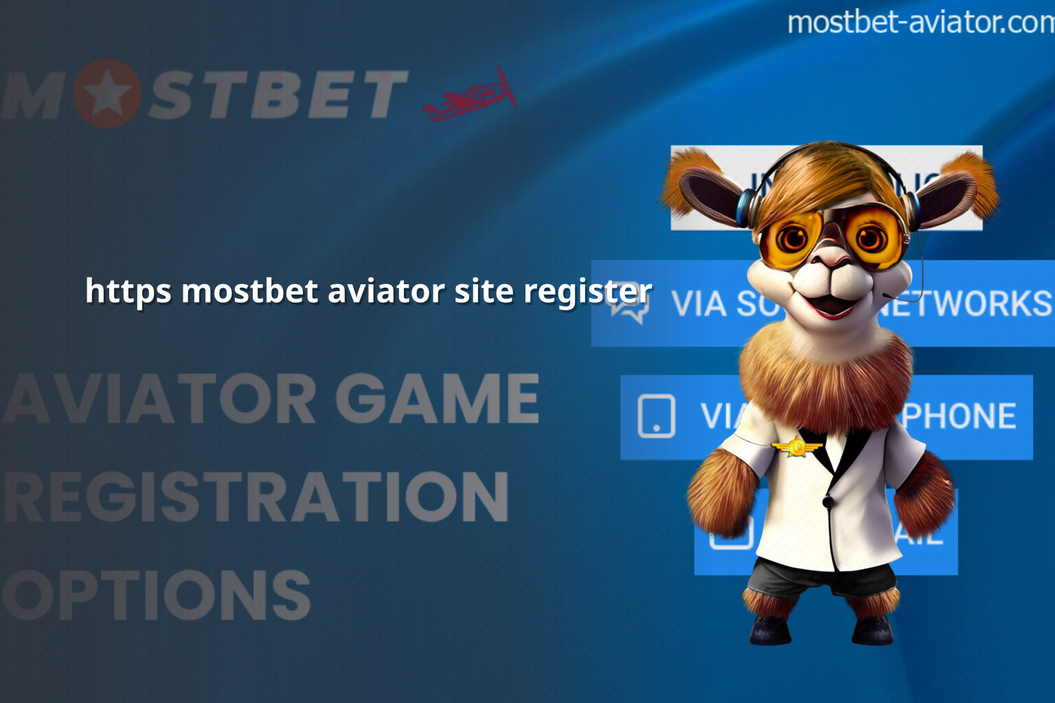 https mostbet aviator site register - gaming_brand