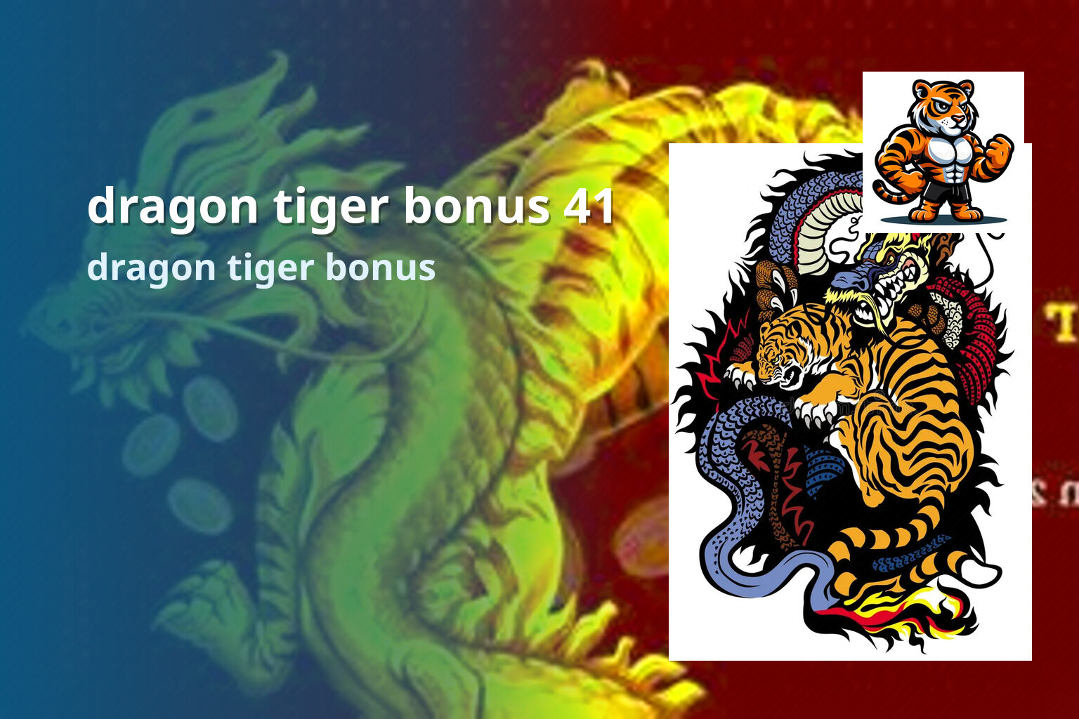 dragon tiger bonus 41 - slots