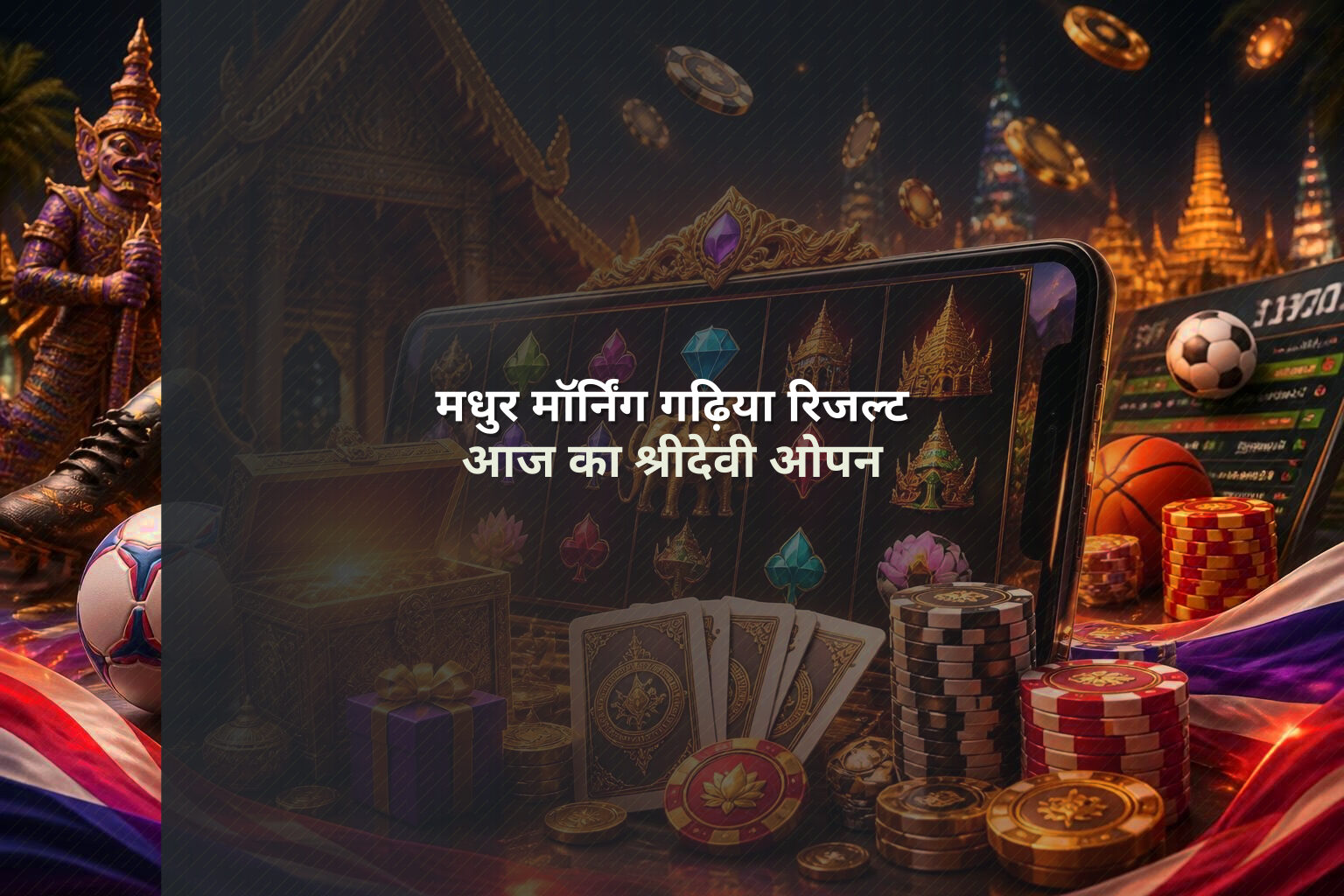 मधुर मॉर्निंग गढ़िया रिजल्ट आज का श्रीदेवी ओपन