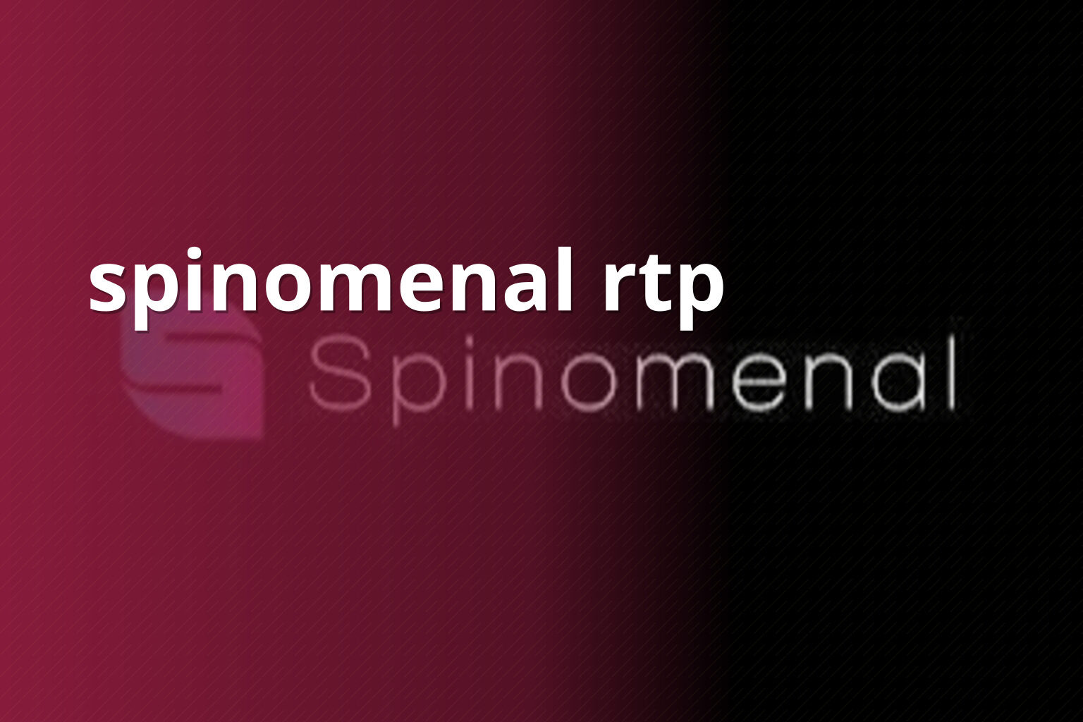 spinomenal rtp - gaming_brand