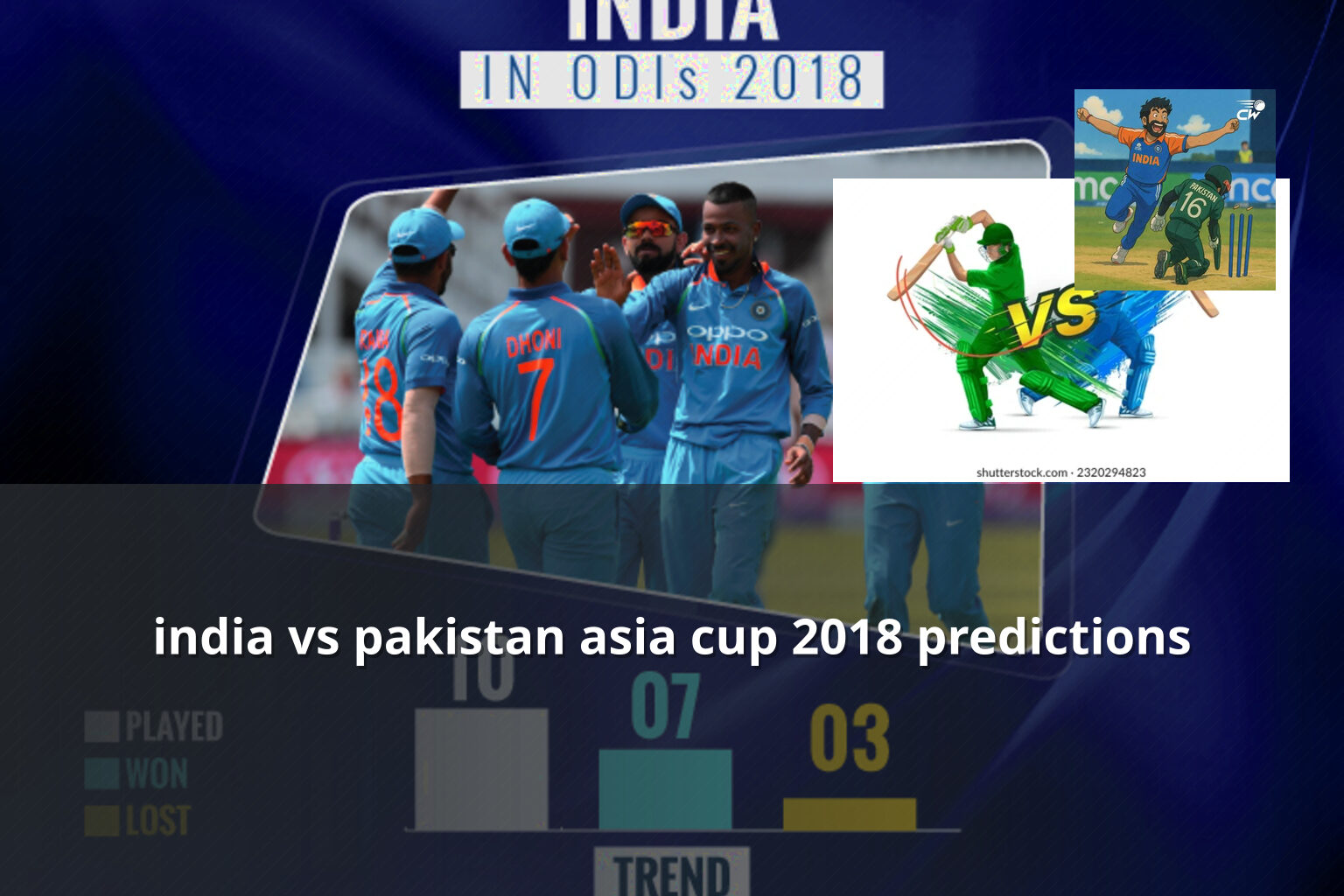 india vs pakistan asia cup 2018 predictions - sportsbook