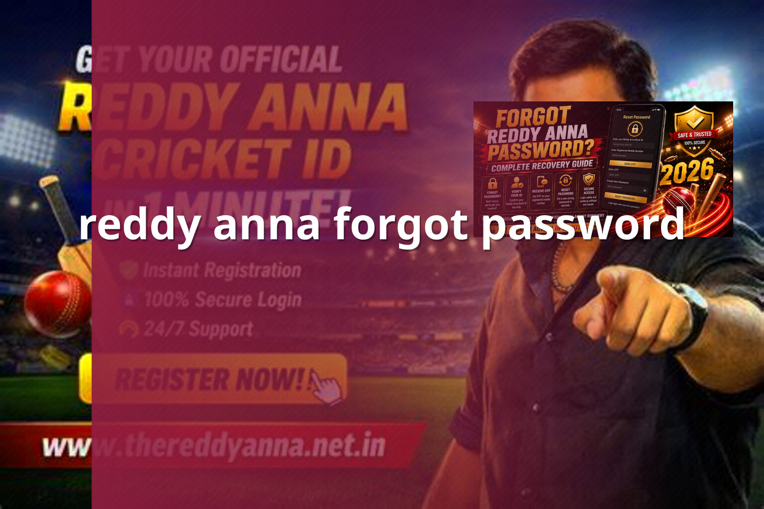 reddy anna forgot password - gaming_brand